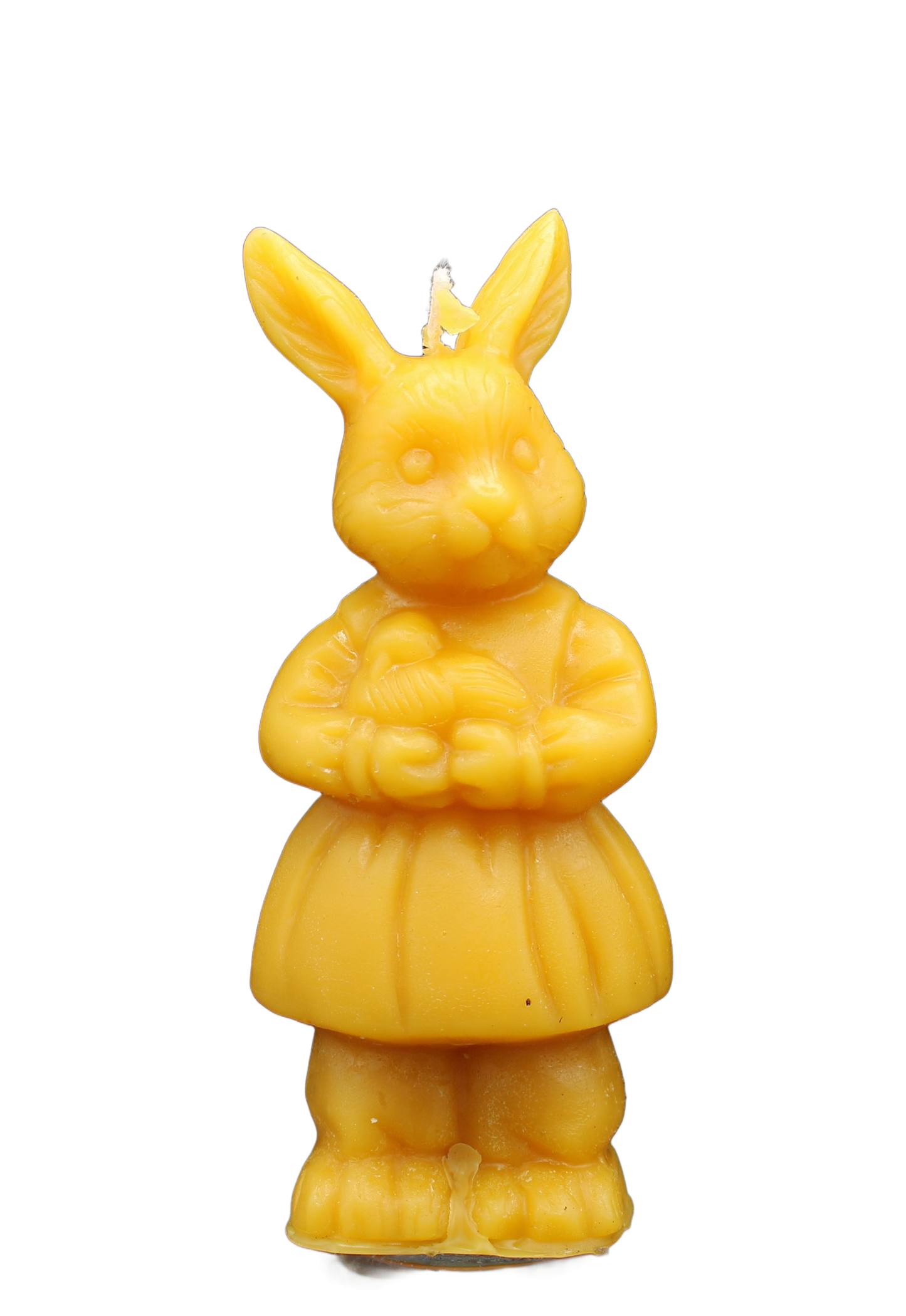 Bienenwachskerze "Hase" - Imkerei Doll